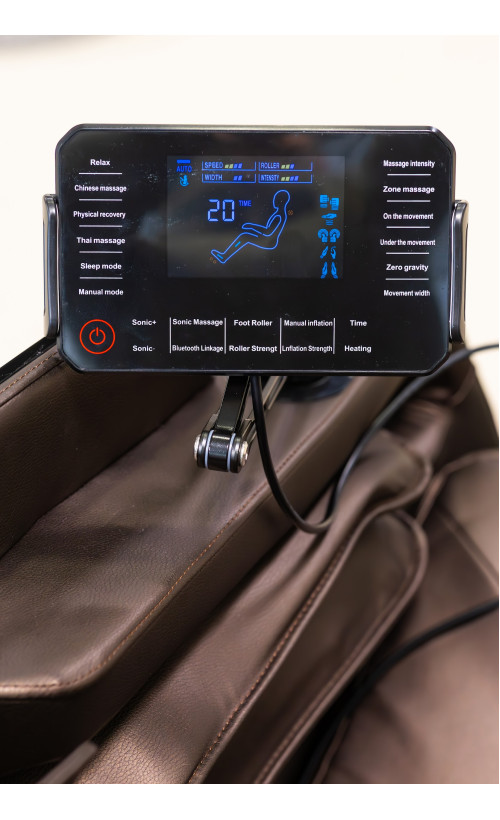 Крісло масажне Manzoku Taiko Ultrasound Black Крісло масажне Manzoku Taiko Ultrasound Black