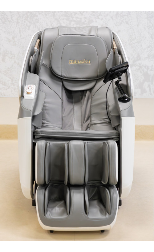 Крісло масажне Manzoku Taiko Ultrasound White Крісло масажне Manzoku Taiko Ultrasound White