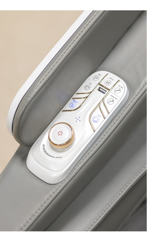 Крісло масажне Manzoku Taiko Ultrasound White Крісло масажне Manzoku Taiko Ultrasound White