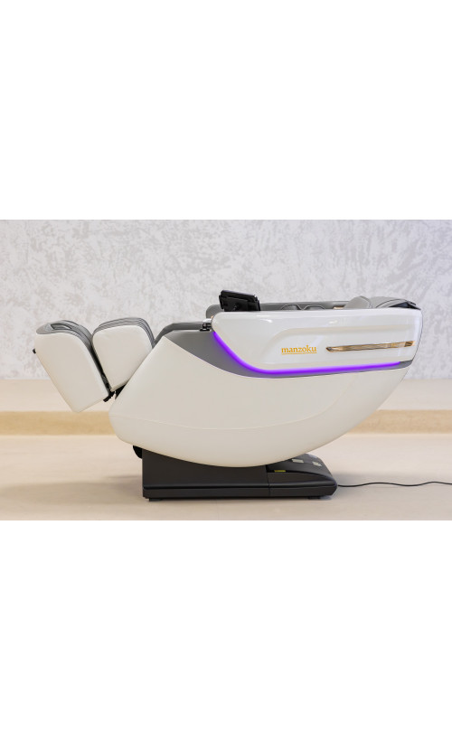Крісло масажне Manzoku Taiko Ultrasound White Крісло масажне Manzoku Taiko Ultrasound White
