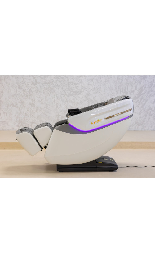 Крісло масажне Manzoku Taiko Ultrasound White Крісло масажне Manzoku Taiko Ultrasound White