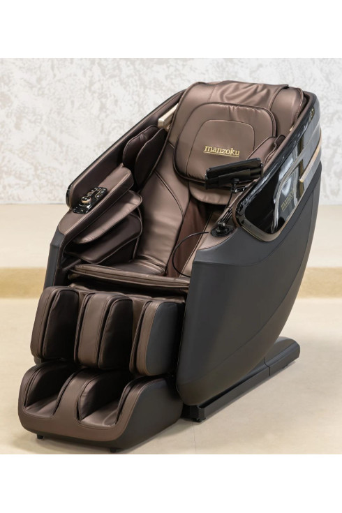 Кресло массажное Manzoku Taiko  Ultrasound Black