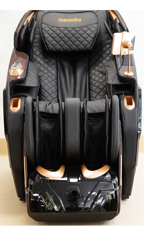 Крісло масажне Manzoku SOUL Pro Brown Крісло масажне Manzoku SOUL Pro Brown