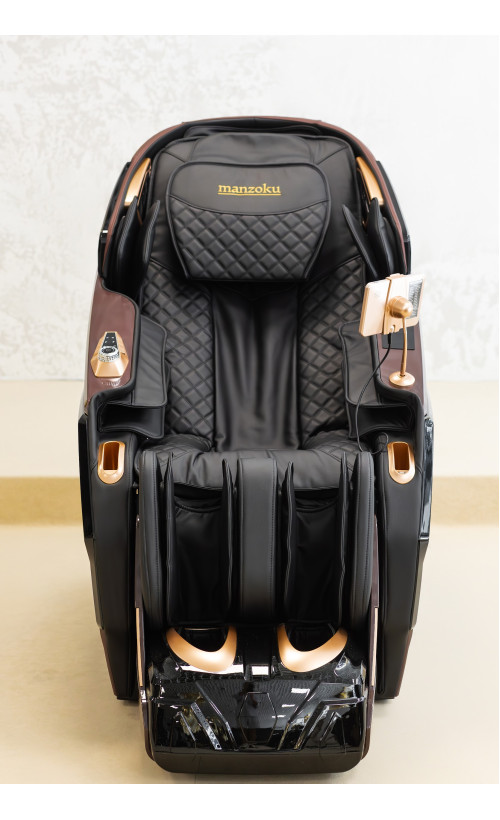 Крісло масажне Manzoku SOUL Pro Brown Крісло масажне Manzoku SOUL Pro Brown