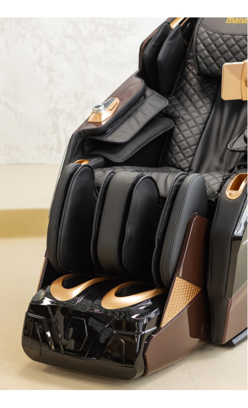 Крісло масажне Manzoku SOUL Pro Brown Крісло масажне Manzoku SOUL Pro Brown