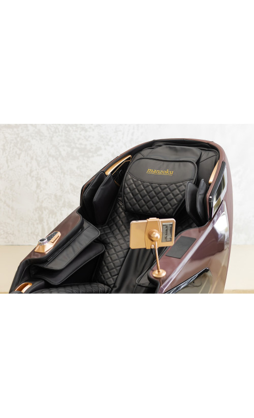 Крісло масажне Manzoku SOUL Pro Brown Крісло масажне Manzoku SOUL Pro Brown