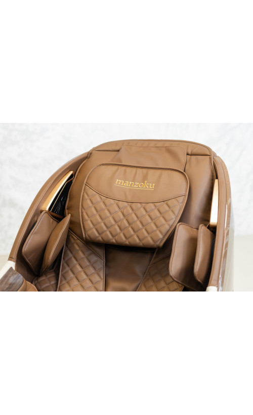 Крісло масажне Manzoku Credo 3D Pro Brown Крісло масажне Manzoku Credo 3D Pro Brown