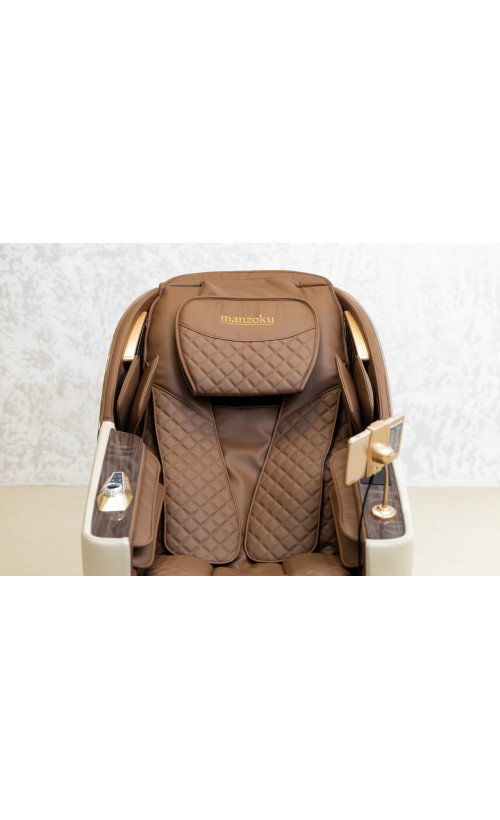 Крісло масажне Manzoku Credo 3D Pro Brown Крісло масажне Manzoku Credo 3D Pro Brown