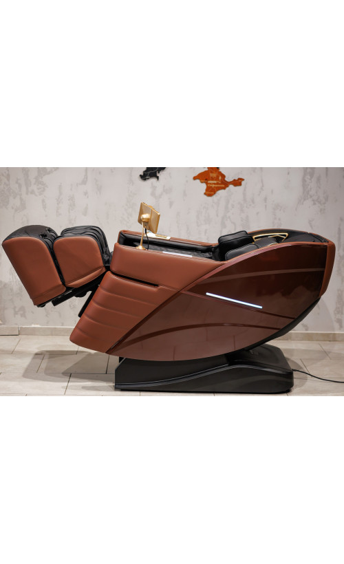 Крісло масажне Manzoku Credo Brown 3D Крісло масажне Manzoku Credo Brown 3D