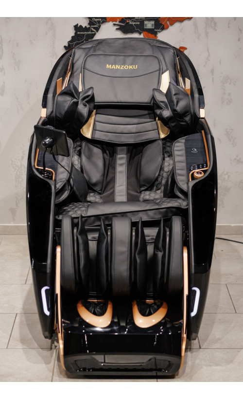 Масажне крісло Manzoku Helios Black Масажне крісло Manzoku Helios Black