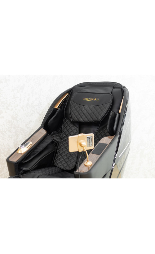 Крісло масажне Manzoku Credo 3D Pro Black Крісло масажне Manzoku Credo 3D Pro Black